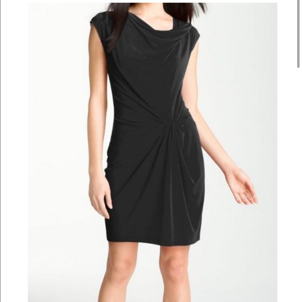 Michael Kors Black Cowl Dress